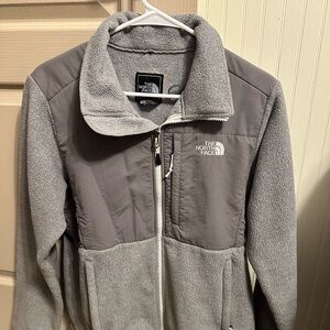 The North Face Light Gray Fleece Jacket
